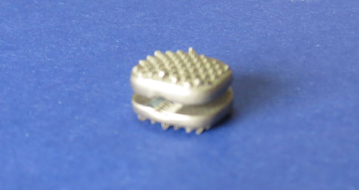 Intervertebral cervical discCD CAGE IDEAR